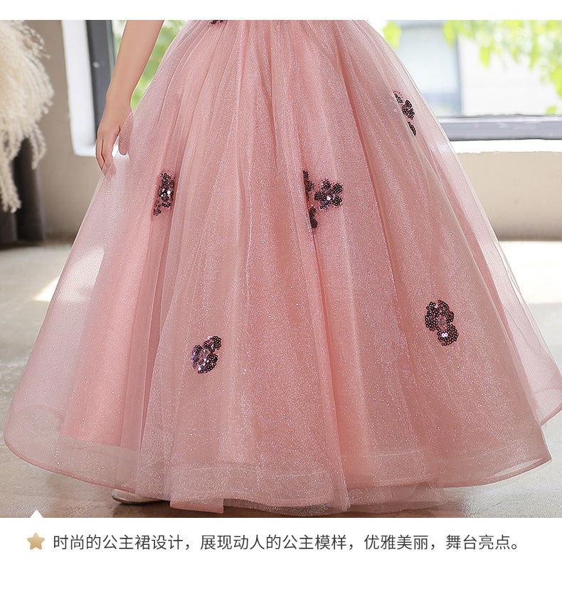 Blush princess gown