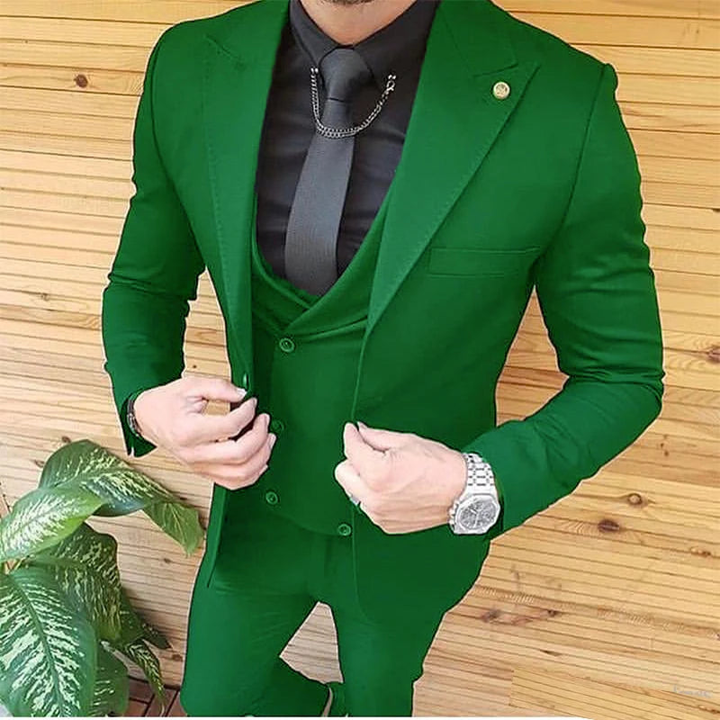LL122 Design Black Mens Wedding Suits Groom Wear Tuxedos Prom Dresses Best Man Party Suit Business Suit Three  Pieces
