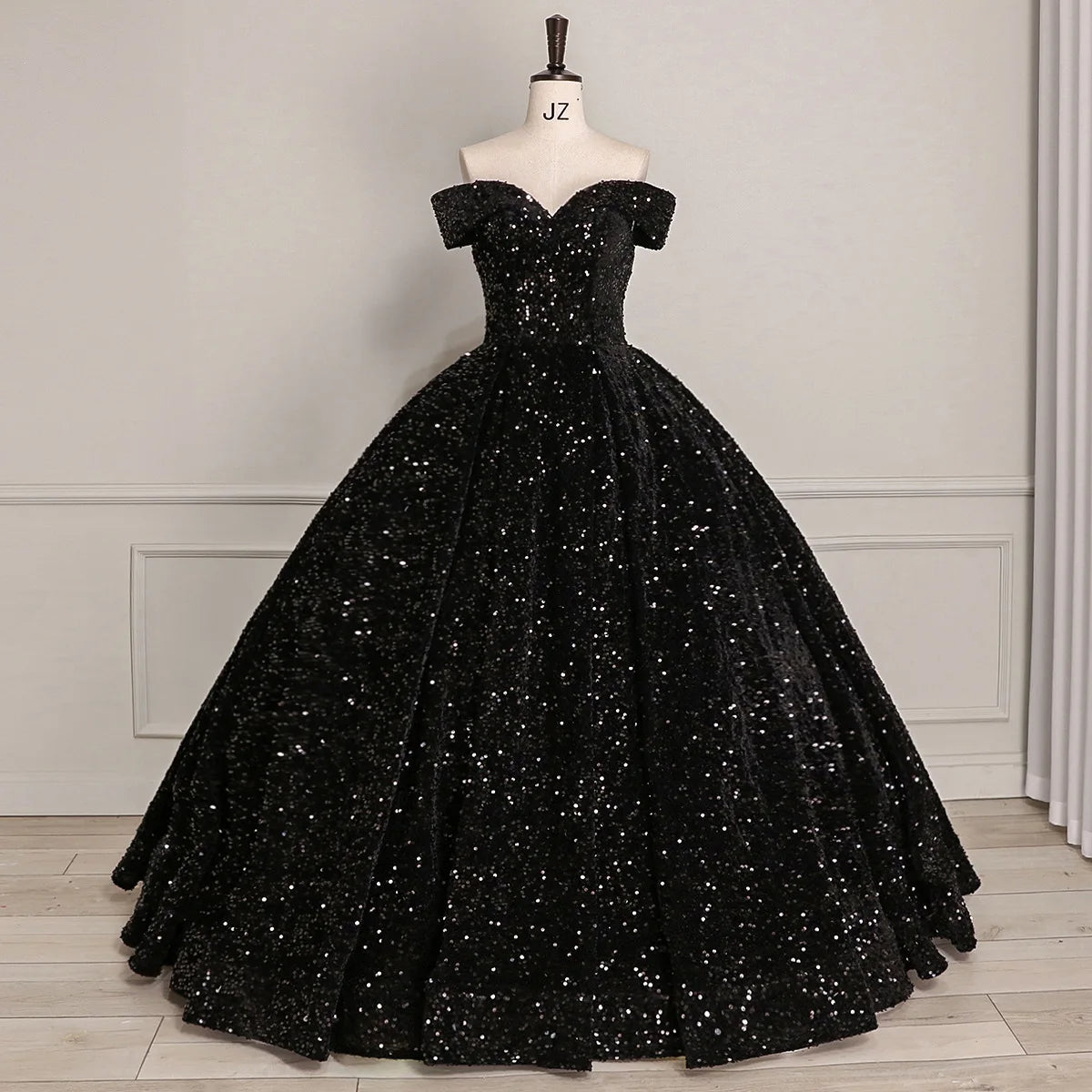 2026 Latest V-Neck Sleeveless Sequined Bridal Gowns Prom Dresses Glitter Colorful Evening Dress Wedding Dress