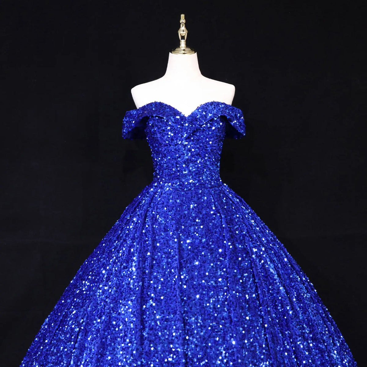 2026 Latest V-Neck Sleeveless Sequined Bridal Gowns Prom Dresses Glitter Colorful Evening Dress Wedding Dress