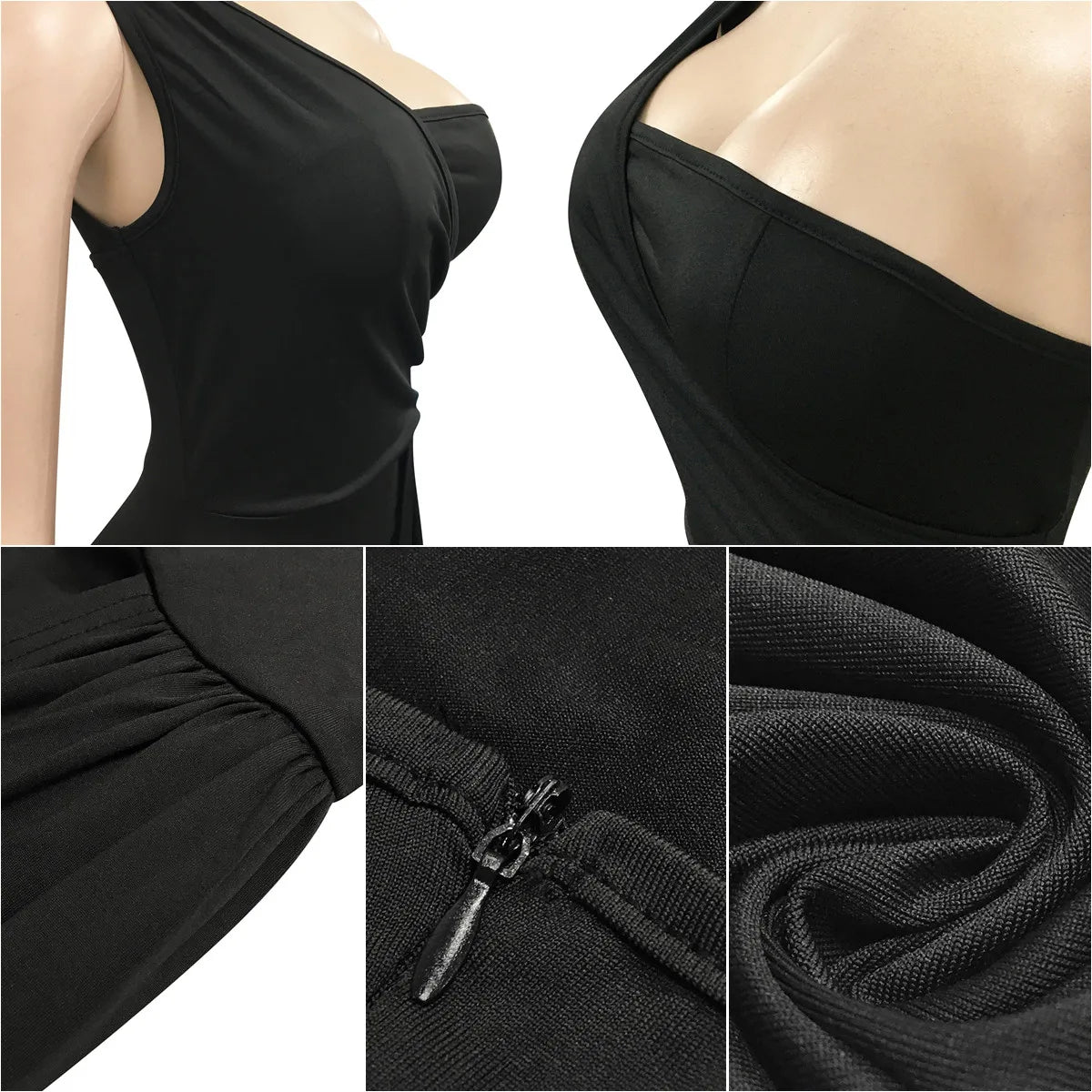 X5819 Latest Design Fashion Party Dresses Women One Shoulder Sleeve Evening Dresses Women Lady Elegant Mermaid Prom Dresses