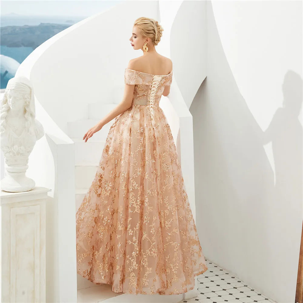 Cheap Prom Dresses 2023  Sexy Evening Gowns Long Prom Dresses Vestidos De Quinceaera Prom Woman Gowns L31334