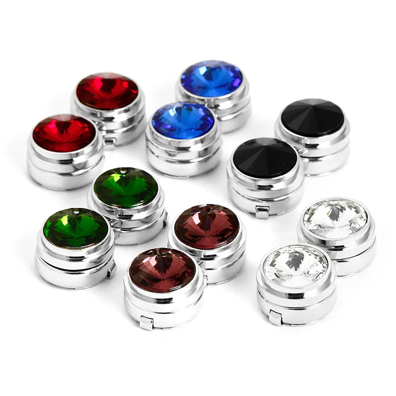 Luxury  Gemstonesnap Button Jewelry  Buttons Cufflinks
