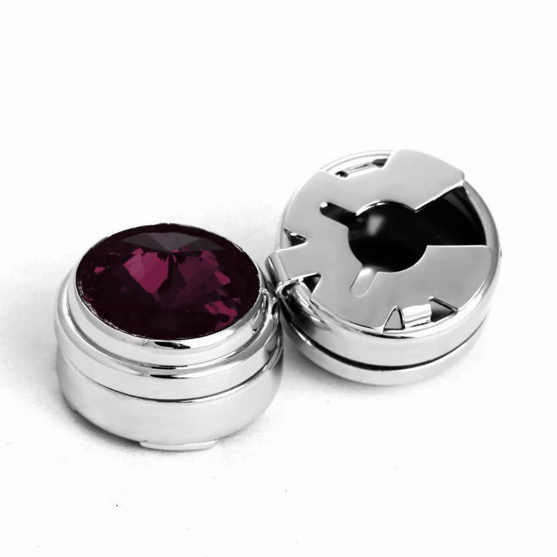 Luxury  Gemstonesnap Button Jewelry  Buttons Cufflinks