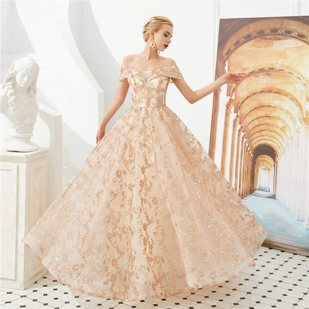Cheap Prom Dresses 2023  Sexy Evening Gowns Long Prom Dresses Vestidos De Quinceaera Prom Woman Gowns L31334