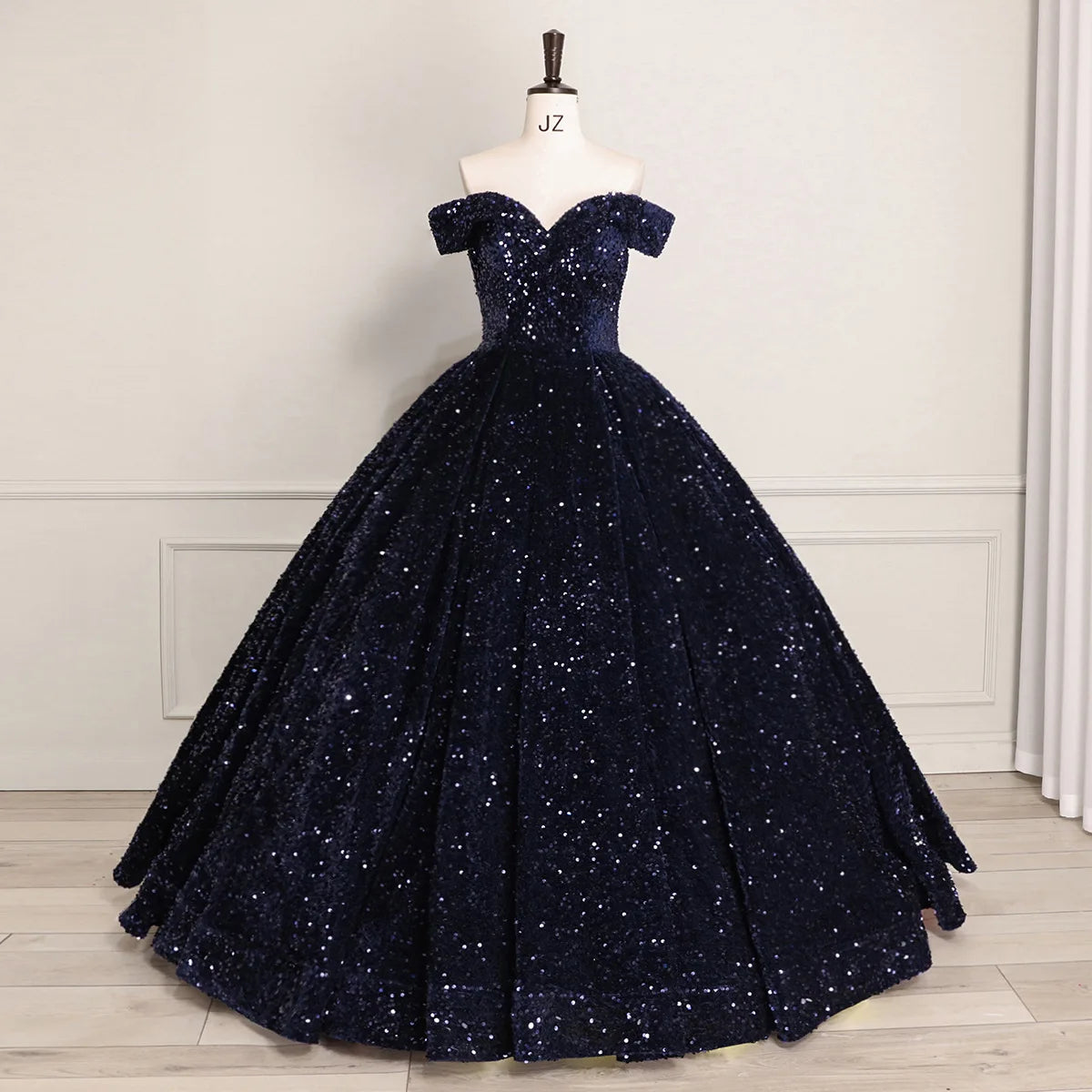 2026 Latest V-Neck Sleeveless Sequined Bridal Gowns Prom Dresses Glitter Colorful Evening Dress Wedding Dress