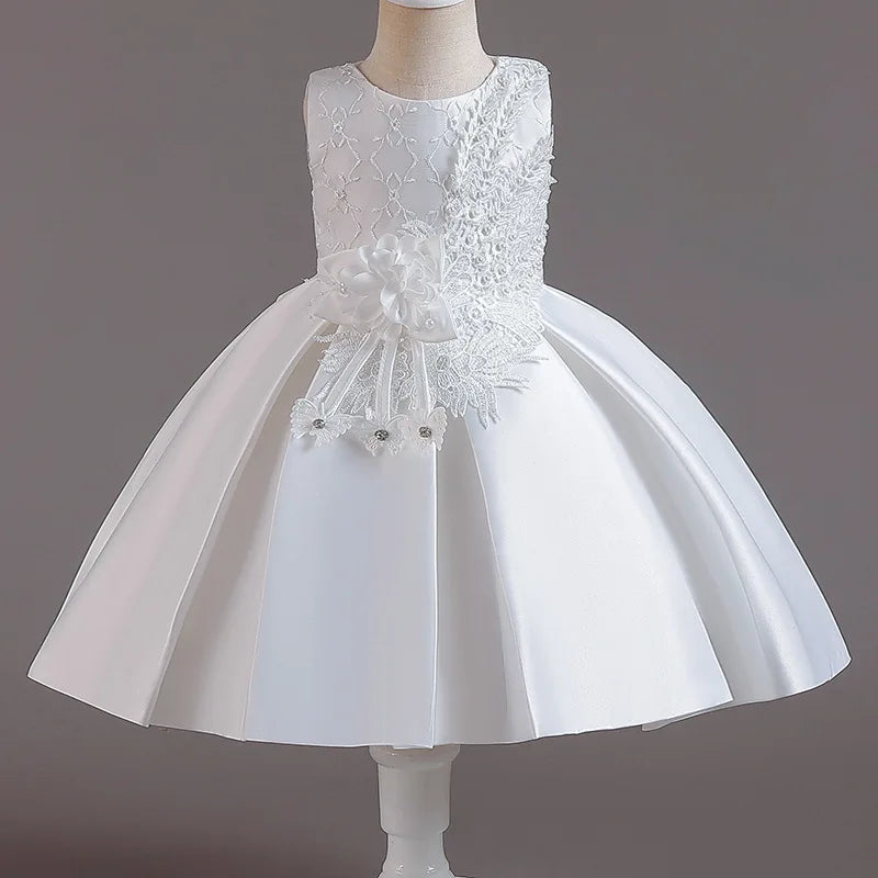 Baby Girls Princess Dress Toddler Gown Kids Christmas Party Costume Infant 1st Year Birthday Baptism Dresses Clothes