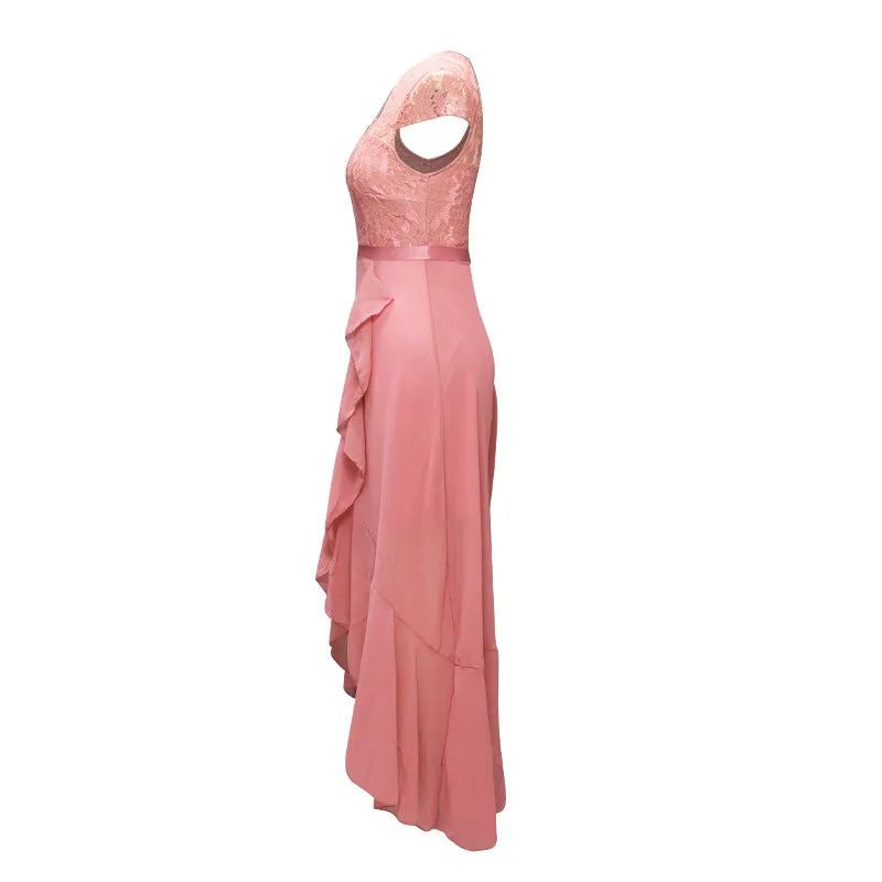 2026 Women's Elegant Lace Evening Wedding Party Dress Sexy Office Ladies Bodycon Dresses Fashion Birthday Club Vestidos Female