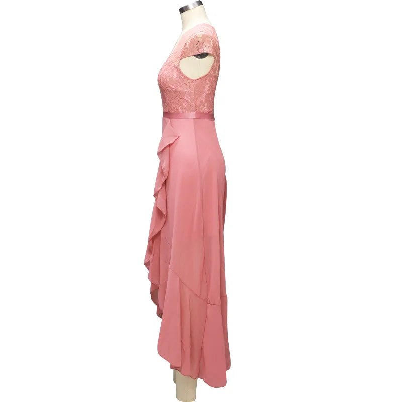 2026 Women's Elegant Lace Evening Wedding Party Dress Sexy Office Ladies Bodycon Dresses Fashion Birthday Club Vestidos Female