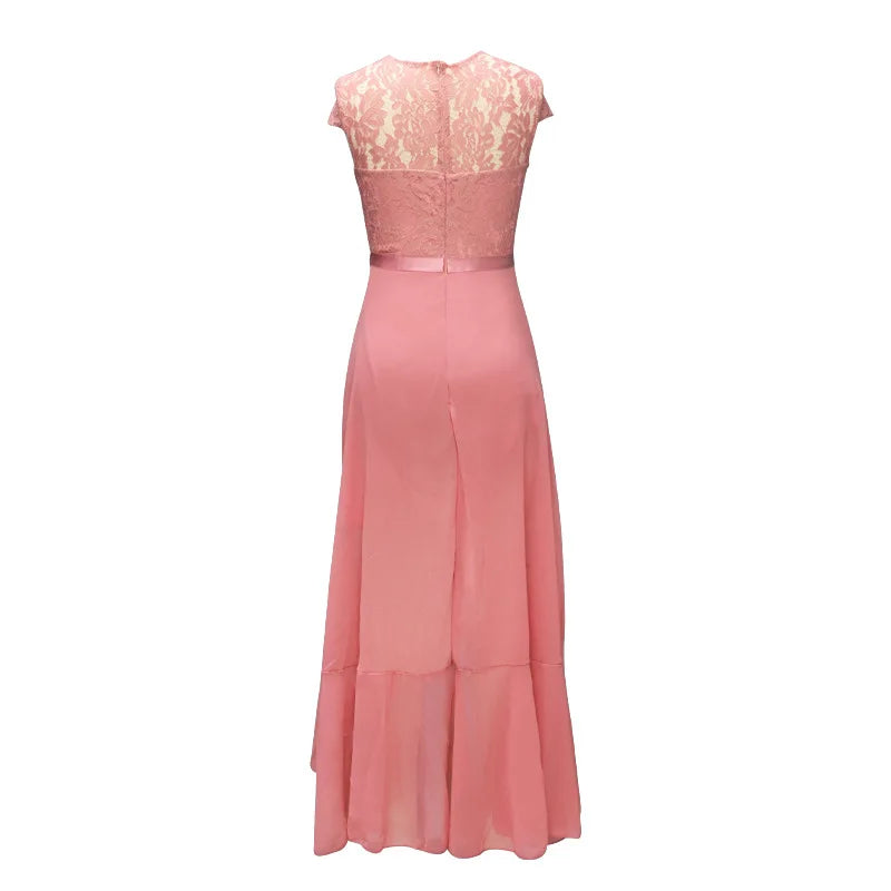 2026 Women's Elegant Lace Evening Wedding Party Dress Sexy Office Ladies Bodycon Dresses Fashion Birthday Club Vestidos Female