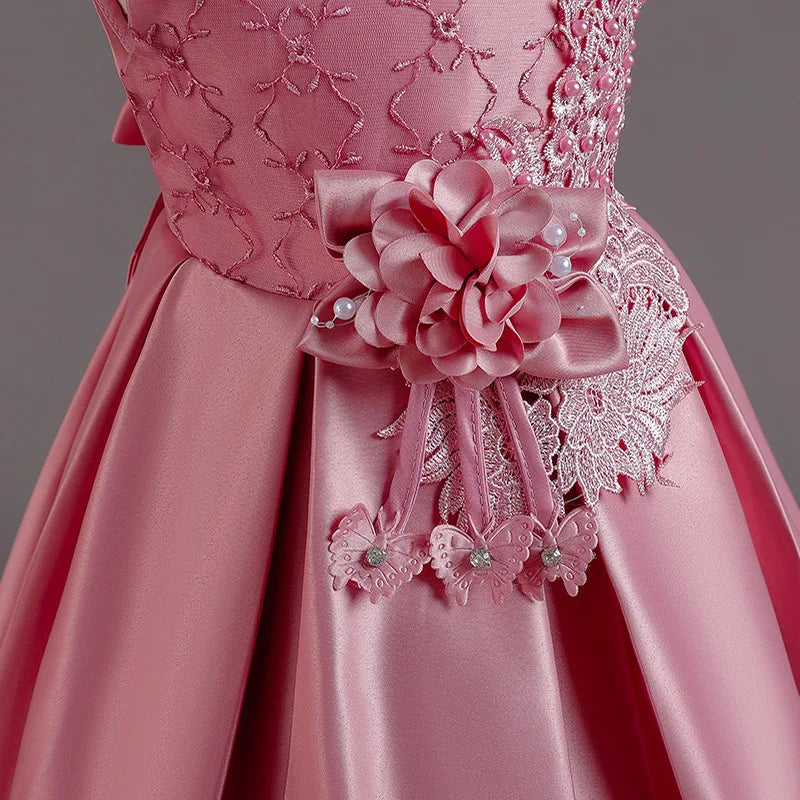 Baby Girls Princess Dress Toddler Gown Kids Christmas Party Costume Infant 1st Year Birthday Baptism Dresses Clothes