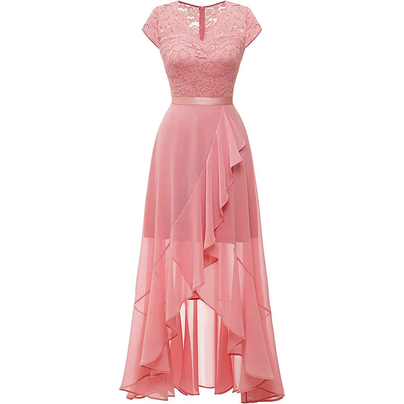 2026 Women's Elegant Lace Evening Wedding Party Dress Sexy Office Ladies Bodycon Dresses Fashion Birthday Club Vestidos Female