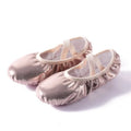 Girls Ballet Shoes Gold Silver Soft Sole Ballet Dance Slippers Children Practise Ballerina Shoes Woman Gymnastics