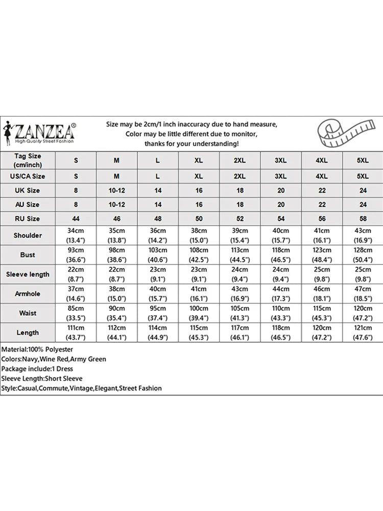 2025 Summer Dress ZANZEA Elegant Women Work OL Dresses Stylish Short Sleeve Slim Fit Party Vestidos Solid Lace Up Sundress Robe
